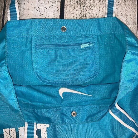 Nike Just Do It Tote Bag | Early 2000s | Light Blue | Unisex - Picture 8 of 8